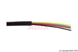 Outillage - GENERIQUE - Câble méplat RJ noir 6C - rouleau de 100m