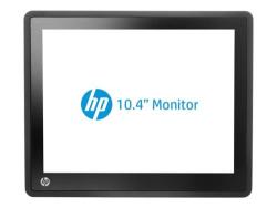 HP L6010 Retail Monitor - Ecran LED - 10.4 (10.4 visualisable) - 1024 x 768 - TN - 300 cd/m2 - 1000:1 - 25 ms - DVI-D, VGA, DisplayPort - haut-parleurs - HP noir