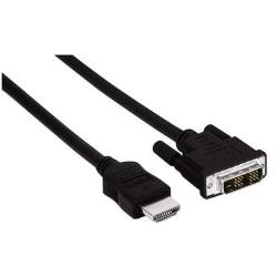 Cable HDMI- DVI/D 1,5M HAMA CABLE HDMI - DVI/D 1,5M