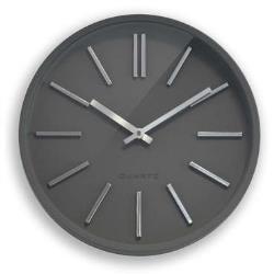 Horloge 35 cm GOMA coloris gris