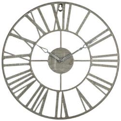 Horloge gris 36.5 cm CLEM36G