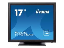 iiyama ProLite T1731SAW-B5 - Ecran LED - 17 - écran tactile - 1280 x 1024 - TN - 250 cd/m2 - 1000:1 - 5 ms - H