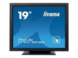 iiyama ProLite T1931SAW-B5 - Ecran LED - 19 - écran tactile - 1280 x 1024 - TN - 250 cd/m2 - 1000:1 - 5 ms - HDMI, VGA, DisplayPort - haut-parleurs - noir mat
