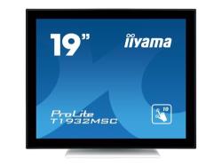 iiyama ProLite T1932MSC-W5AG - Ecran LED - 19 - écran tactile - 1280 x 1024 - IPS - 250 cd/m2 - 1000:1 - 14 ms - HDMI, VGA, DisplayPort - haut-parleurs - blanc