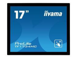 iiyama ProLite TF1734MC-B6X - Ecran LED - 17 - cadre ouvert - écran tactile - 1280 x 1024 - TN - 350 cd/m2 - 1000:1 - 5 ms - HDMI, VGA, DisplayPort - noir, mat