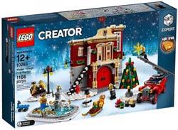 LEGO Creator 10263 La caserne des pompiers du village d'hiver