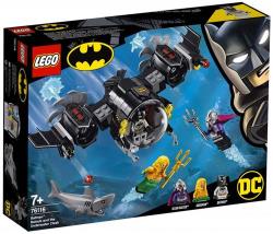 LEGO DC Comics Super Heroes 76116 Le Bat-Sous-Marin de Batman et le combat sous l