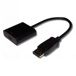 Adaptateur vidéo Linéaire Mini DisplayPort Mâle vers HDMI Femelle 10 cm Noir