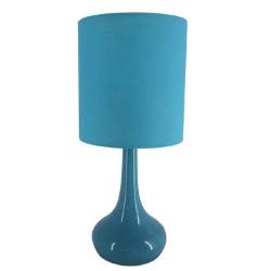 Lampe 33 cm MANI coloris bleu