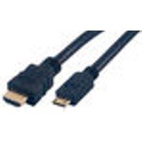 HDMI haute vitesse 3D + Ethernet type A / C (mini) mâle