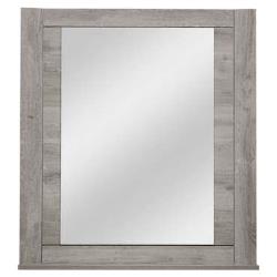Miroir 84x92 cm EDEN coloris chêne gris