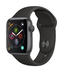 Montre connectée Apple Watch 40MM Alu Gris / Noir Series 4