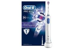 Oral-B PRO 600 3D Brosse à dents électrique par BRAUN Blanc
