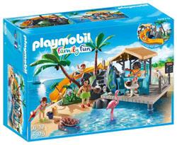 Playmobil Family Fun 6979 Ile avec vacanciers