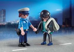 Playmobil City Action 9218 DuoPack Policier et voleur