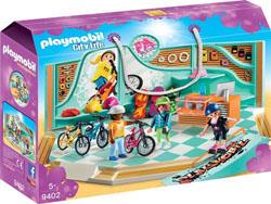 Playmobil City Life Les boutiques 9402 Boutique de skate et vélos