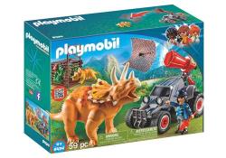 Playmobil Dinos 9434 Bandit avec tricératops