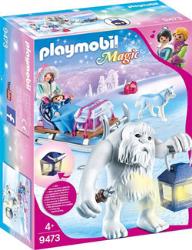 Playmobil Magic Le palais de Cristal 9473 Yéti avec traineau