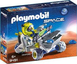 Playmobil Space Mission sur Mars 9491 Spationaute avec véhicule d'exploration spatiale
