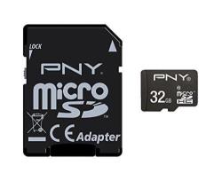 Cartes mémoire PNY MicroSD Performance 32Go