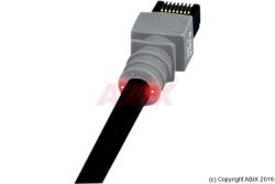 Câble Réseau - PatchSee - Cat 6 U/FTP avec repérage lumineux - noir / 3,10m