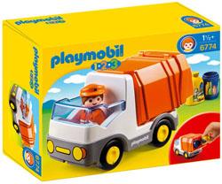 Playmobil 1.2.3 6774 Camion poubelle