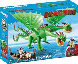 Playmobil Dragons 9458 Kognedur et Kranedur avec Pète et Prout