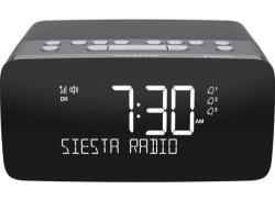 Radio-réveil DAB+ FM Pure Siesta Charge Noir avec charge sans fil