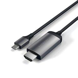 Adaptateur Satechi Câble USB Type C vers HDMI 4K Gris Sidéral