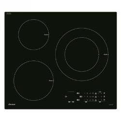SAUTER SPI5361B Table de cuisson induction 3 zones 7200W L60 x P52cm Revêtement verre Noir