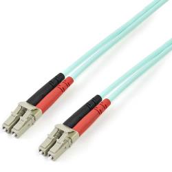 Câble fibre optique LC/LC LSZH duplex 50/125 - 2 m