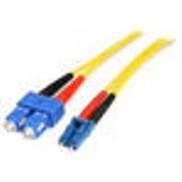 Câble fibre optique LC/SC duplex monomode - 1 m