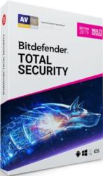 Logiciel antivirus et optimisation Bitdefender Total Security 2019 2 ans 10 appareils