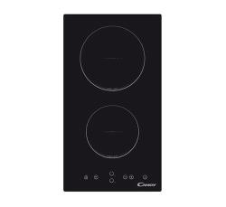 Table de cuisson vitrocéramique - 3000W - 2 foyers - Noir
