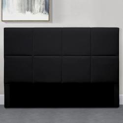 Tête de lit design ALEXI - Noir - 140 cm
