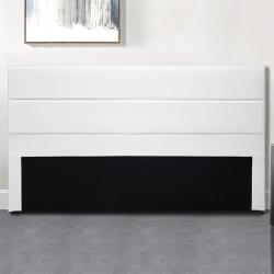 Tête de lit design AVA - Blanc - 140 cm