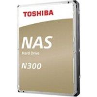 Toshiba N300 NAS - Disque dur - 10 To - interne - 3.5 - SATA 6Gb/s - 7200 tours/min - mémo