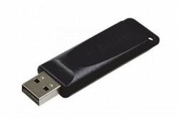 Clé USB 2.0 Verbatim Store'n'go Slider 64 Go Noir