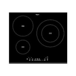 WHIRLPOOL ACM860BF-Table de cuisson induction-3 zones-7000 W-L58 x P51 cm-Revêtement verre-Noir