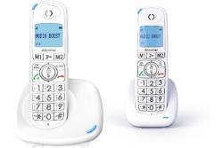 Téléphone sans fil Alcatel XL 595 DUO Blanc