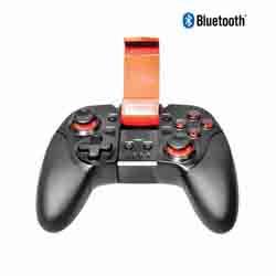 Manette Smartphone et PC Alpha Omega Players Bluetooth Noir et Rouge