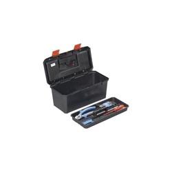 Boîte à outils vide Alutec 56270 plastique noir, orange 1 pc(s)