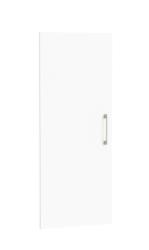 Aménagement placard Porte coulissante L40xH100cm blanc - INFINITY