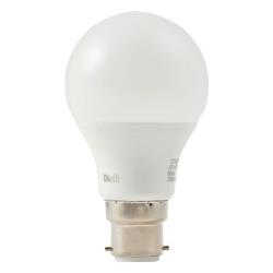 Ampoule LED Diall GLS B22 10,5W=75W blanc chaud