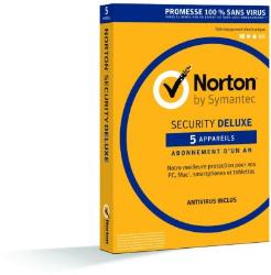 Logiciel antivirus et optimisation Symantec Norton Security 5 postes