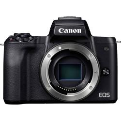 Appareil photo hybride Canon EOS M50 boîtier, avec accu 24.1 Mill. pixel noir vidéo 4K, Bluetooth, écran pliab