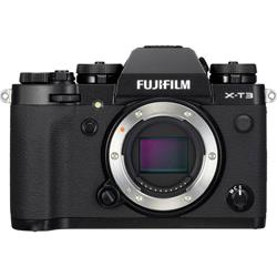 Appareil photo numérique Fujifilm X-T3 Schwarz Body 26.1 Mill. pixel noir vidéo 4K, protégé contre les project
