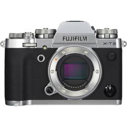 Appareil photo numérique Fujifilm X-T3 Silber Body 26.1 Mill. pixel argent vidéo 4K, protégé contre les projec