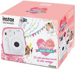 Appareil photo Instantané Fujifilm BOX MARIAGE INSTAX MINI 9