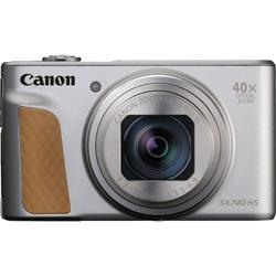 Canon PowerShot SX740 HS Appareil photo numérique 20.3 Mill. pixel Zoom optique: 40 x argent vidéo 4K, Bluetooth, écran pivotable, vidéo Full HD